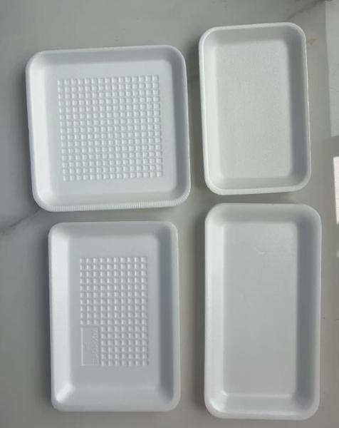 Supermarket Disposable Fresh Food Trays Fruit Eps Plastic Packing Boxes Without Lids