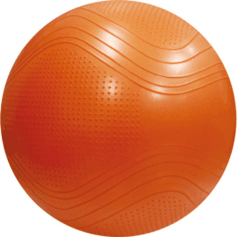 Anti Burst Yoga Pilates Ball 75cm High Density Massage Ball Eco Friendly PVC