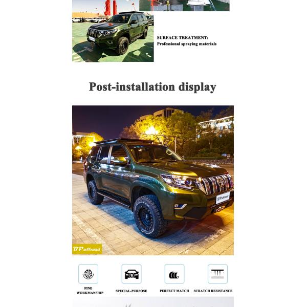 Auto Exterior Accessories Front decoration Bumper Guard front bar for TOYOTA vehicle