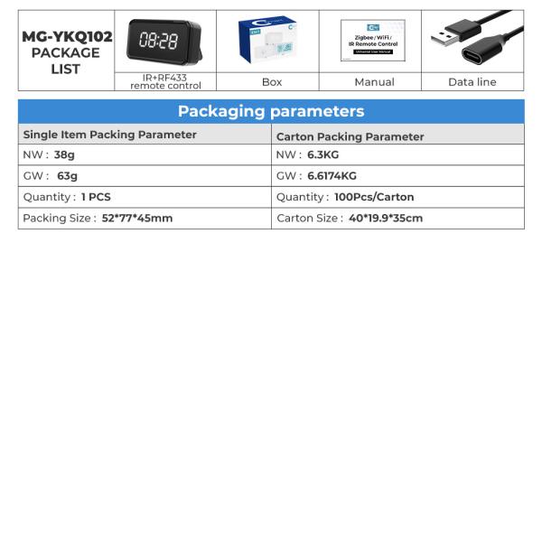 WiFi IR RF433 Universal Remote Control for Air Conditioning TV and More with Voice Control Alexa Google and Tuya Smart Home Integration