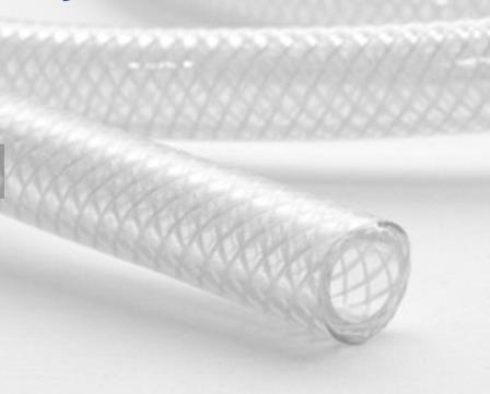 100m/Roll 4.5mm Thick Pvc Fiber Reinforced Hose 1/4 Pvc Braided Hose Pipe