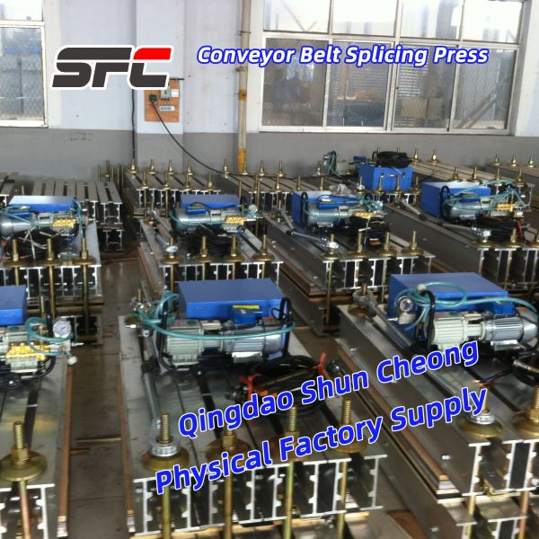 PLC Control Rubber Vulcanizing Press & Belt Splicing Vulcanizing Machine with 13.5KW Power and Customizable Options