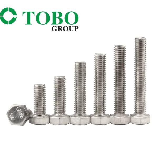 Din 933 Hex Bolt Din 934 Stainless Steel Ss A2-70 Hexagon Bolt