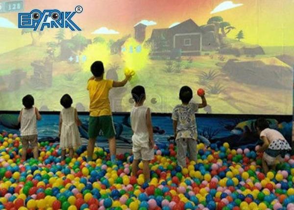 Children'S Amusement Park Machines 35 Interactive Smashing Balls Single Projector All In One