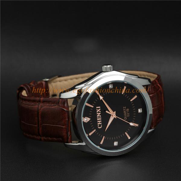 021B Fashion Jewelry Wholesale Watches Made in China Quartz Analog Watches Unisex Couple