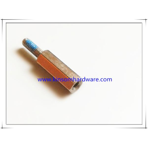 Special hexagon hollow step rivets nuts standoffs made for machining metal process
