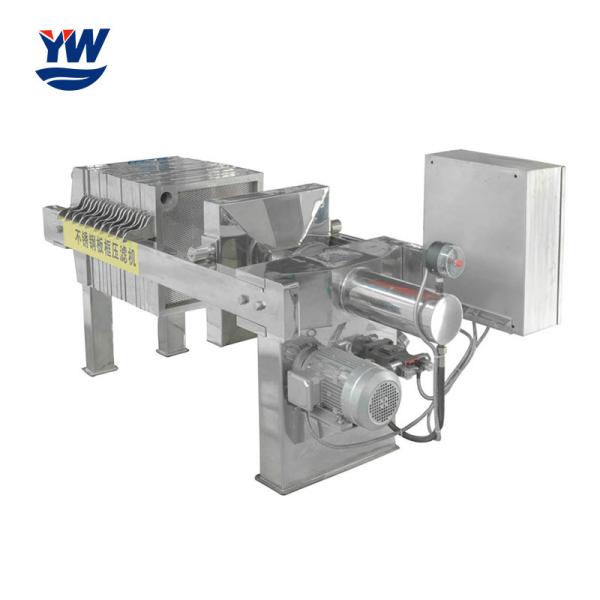 Bebida Apple Juice Industrial Filter Press Machine de aço inoxidável