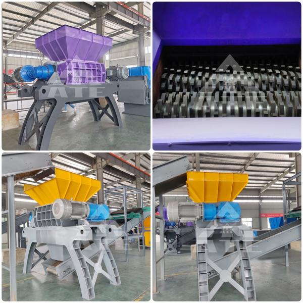 Aluminum Block Metal Scrap Shredder Wheel Scrap Shredder Machine