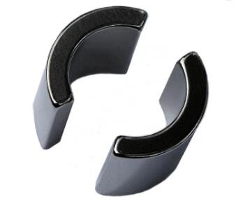 Arc SmCo5 à un aimant permanent Sm2Co17 100mm de terre rare de noir de gén