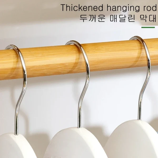 130x40x140cm Wardrobe Clothes Rack Heavy Duty Garment for Hanging Modern Plywood Door Material Freestanding Clothing Closet