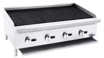 Stainless Steel Powerful Commercial Charbroiler Grill For Restaurant