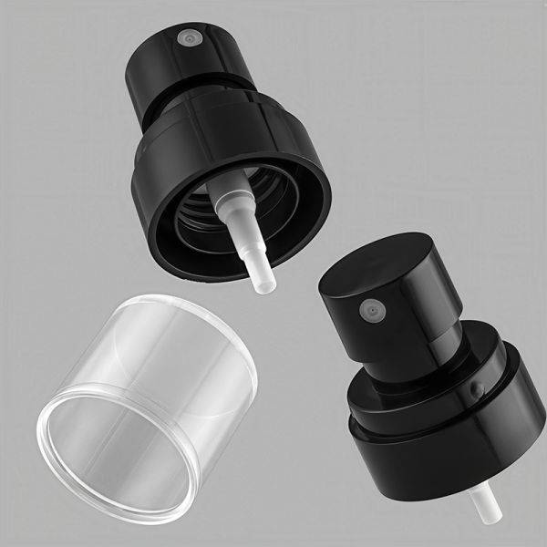 20mm 24mm 36mm Big Head Liquid Atomizer Cosmetic Packaging AS Transparent Cap Extreme Fine Mist Spray for Make-up Setting