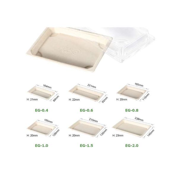 Biodegradable Microwavable Sushi Tray  Sushi Paper