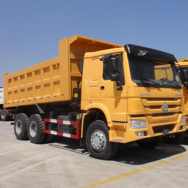 18 Cubic Meters Sinotruk Dumper Truck 371HP 6X4 10 Tyre 21-30 Tons Manual Transmission Type