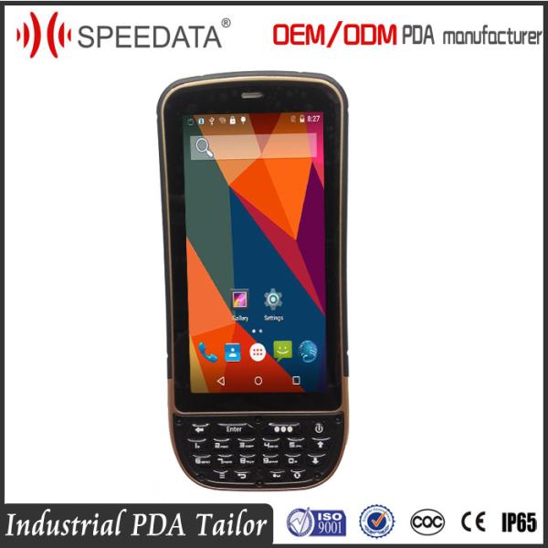 Touchscreen Handheld Android Barcode Scanners QR PDF417 With Rfid Reader