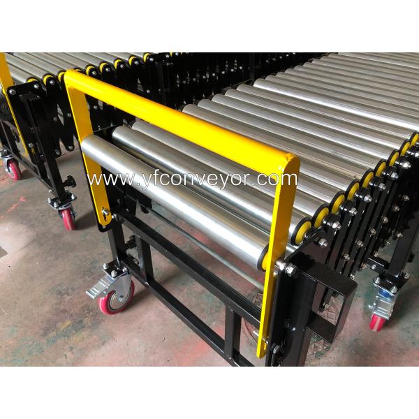 Heavy Duty Flexible Gravity Roller Conveyor for warehouse