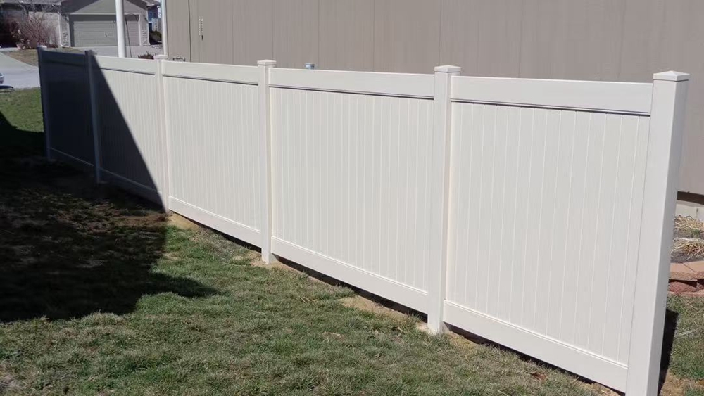 6 Feet High Vinyl Fencing PVC Privacy Fence Panels
