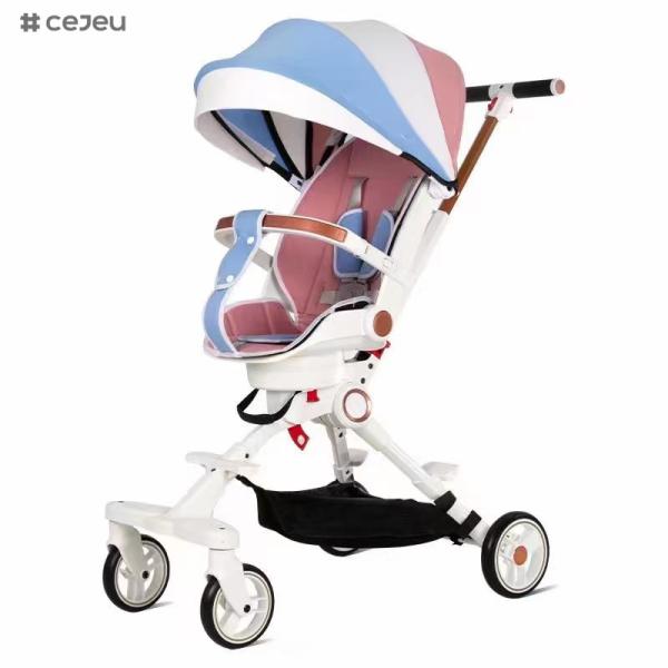 Pushchair/прогулочная коляска (рождение до 3 лет приблизительно, 0-15 kg), легковес с компактным тормозом подвеса колеса FoldFour
