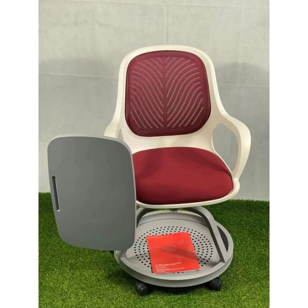 School Lecture Training Room Chairs Revolving With Bookstore