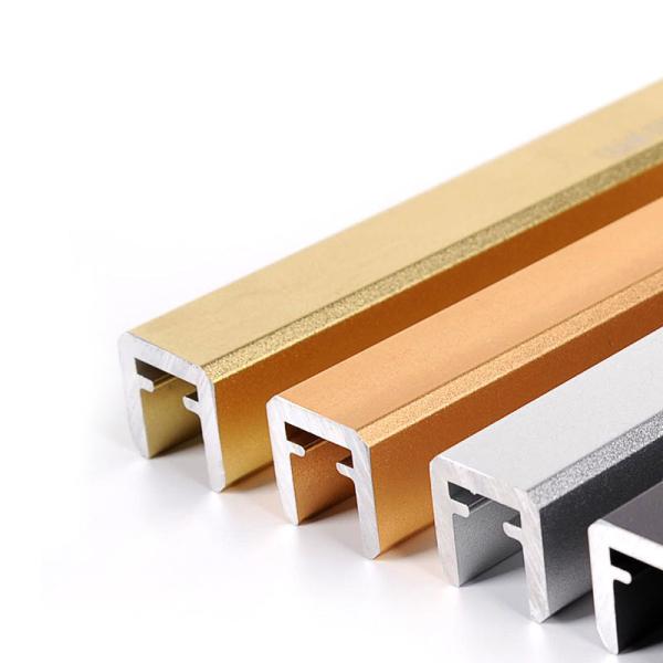 6061 Aluminium U Profile Channel Section Extrusion 20mm 6mm Handrail Guardrail