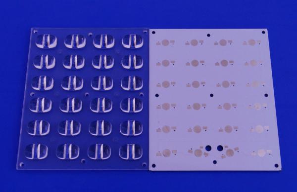 24W LED Street Light Retrofit Kits PC Bridgelux Lens For Replacement 100W HPS Lamp