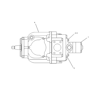 1223401 CA1223401 122-3401 For TQCAT 446B BACKHOE LOADER Hydraulic Main Pump STEERING pump Piston Pump PUMP ASSY PUMP GP-PISTON  Aftermarket High quality Original