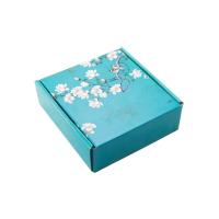 Boîte de courrier ondulée en carton imprimé sur mesure Boîte cadeau en papier
