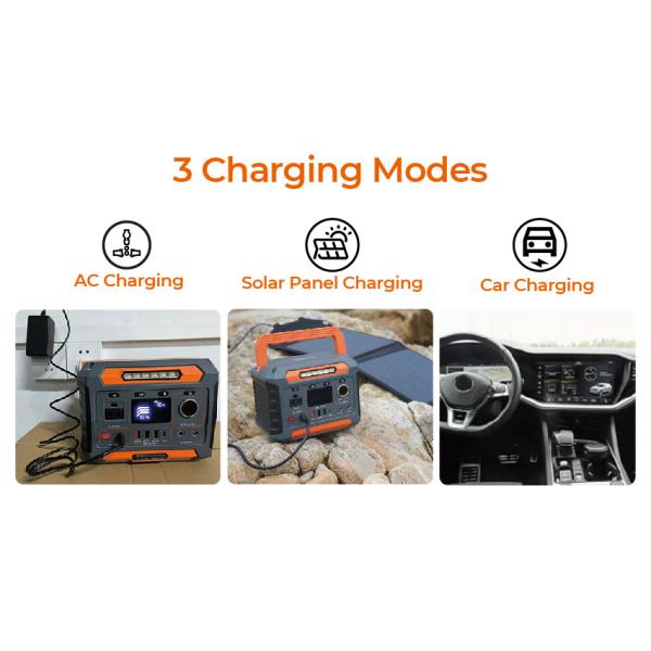 MPPT controlador generador de energía solar móvil puro 300W 270Wh para emergencias al aire libre