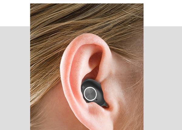 V4.2 Wireless Earphone For Mobile , 2.4GHZ DC 5V Cordless Bluetooth Earphones