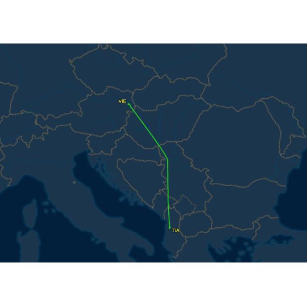 Consolidation Air Freight Forwarding Services Tirana International Airport Destination