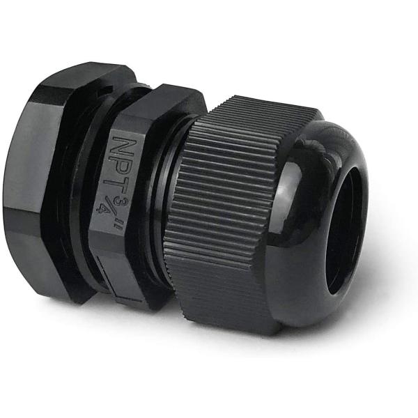 Железа кабеля совместное водоустойчивое IP68 нейлона PG9 для провода кабеля Dia 4mm до 8mm