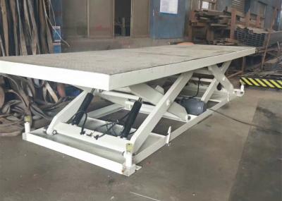 o dobro 3Tons Scissor a tabela de elevador hidráulico ou a altura de levantamento longa da tabela de elevador 1.6m do tamanho.