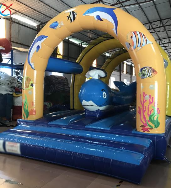 Commercial Inflatable OceanThemed Bouncy Castle Jumping Bounce House