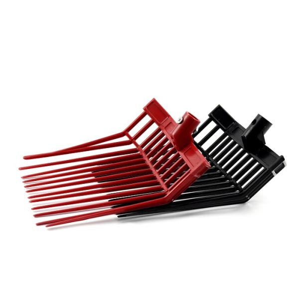 Подгонянная вила лошади, вилка постельных принадлежностей позема АБС для чистки лошади