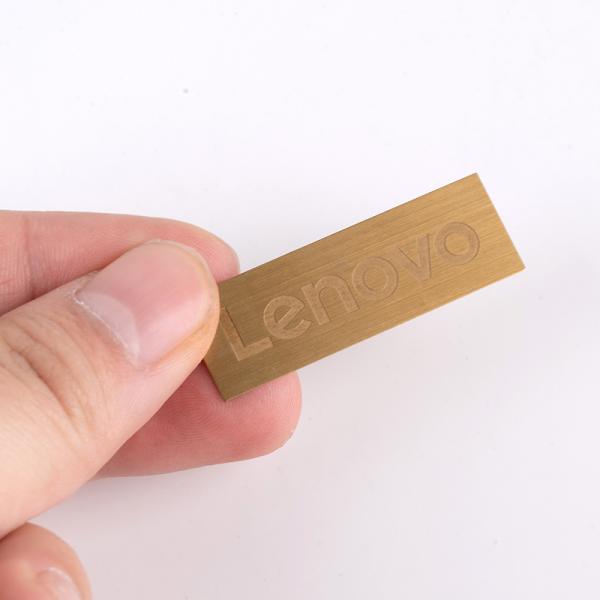 Customized High Gloss Metal Nameplate for Electrical Appliances OEM Installation