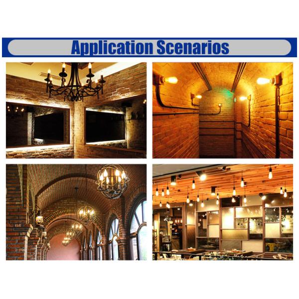 шарик 25000hours шарика 35*110mm E12 Edison нити СИД спирали 6000K