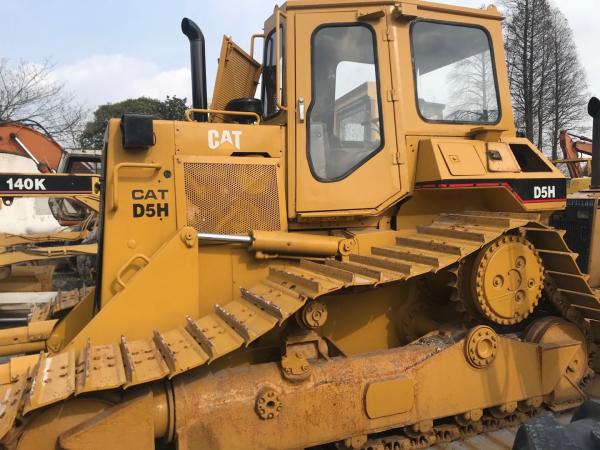 Original Japan Used CAT D5H Bulldozer With Cheap Price/6 Way Blade Used Caterpillar Bulldozer For Sale