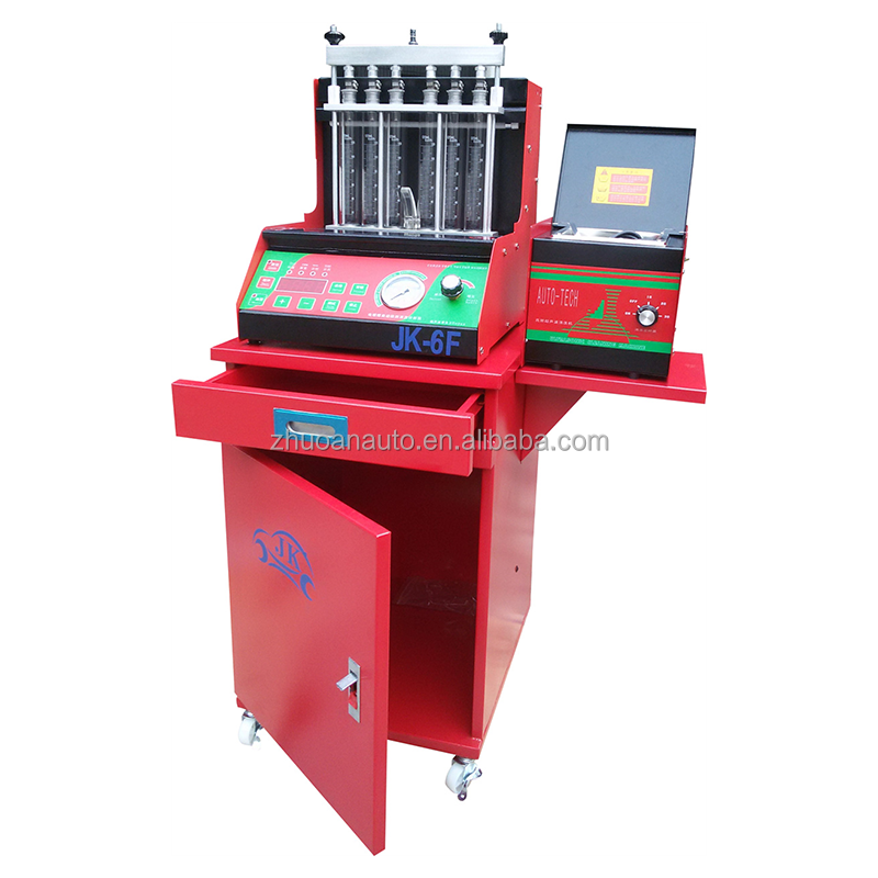 Split Design 8 Cylinder Fuel Injectors Analyzer Cleaner Machine 220V  50HZ