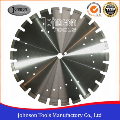 Standard 450mm Asphalt Cutting Blades Wide U Slots Laser Welded Diamond Saw Blades