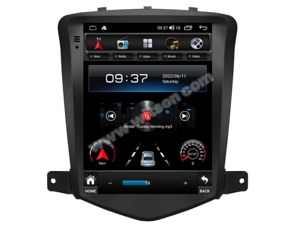9.7'' Tesla Vertical Screen For Chevrolet Cruze J300 2008-2012 Android Car Multimedia Player