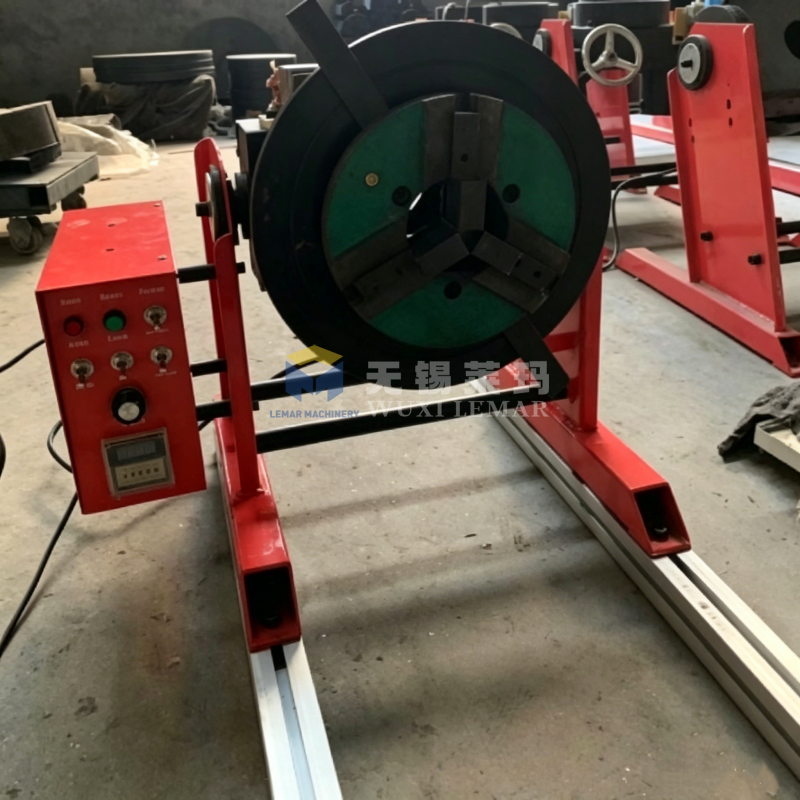 300Kg Welding Positioner Welding Turning Table for Pipe Flange Circumferential Welding