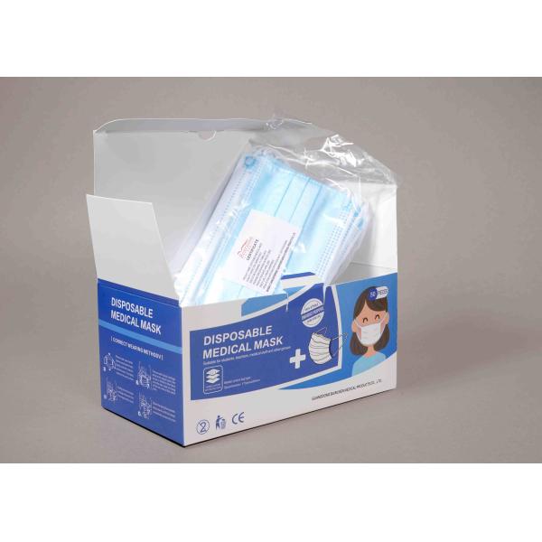 Hygienic Disposable Face Mask / Disposable Mouth Mask Eco Friendly