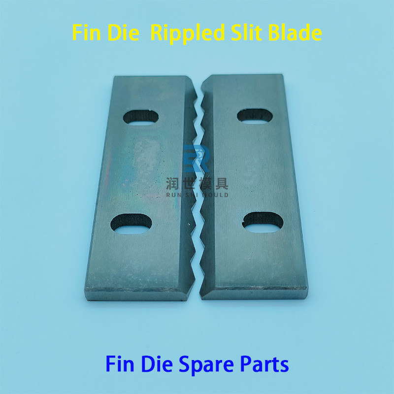 HAP40 ASP30 Fin Die Spare Parts Lower Rippled Slit Blade For Fin Die 1/4 3/8 1/2 5/8 Cutting Copper Foil