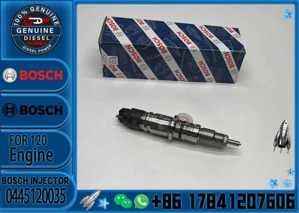 Hot sale COMMON RAIL INJECTOR CRIN fuel injection pump 0445120035 3973059 3 965 720 for Cummins-8.3L Engine