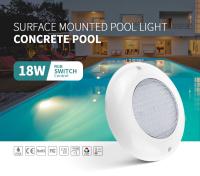 a piscina 35W fixada na parede ilumina o controle impermeável do interruptor de IP68 RGB