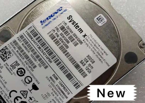 IBM Hard Disk  00WG685 300GB SAS 10K 12Gbps G3HS 2.5inch X3850X6  1 year warranty