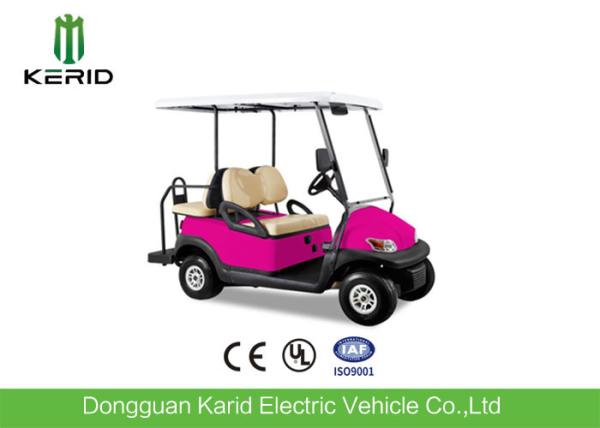 4 Person Mini Folding Electric Golf Carts 4 Wheel Fuel Type Battery Operated