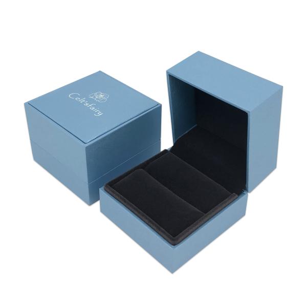 Logotipo feito sob encomenda que imprime a caixa de presente de papel interior da joia de Velet