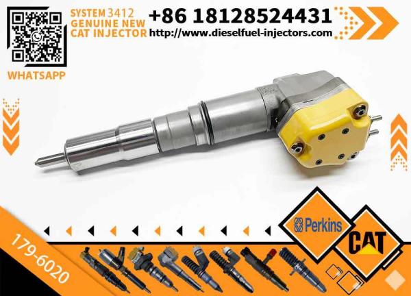 Carter 179-6020 Fuel Injector For CAT 3412E Engine Accessory Diesel Injector Assembly 3408 3412 Fule Injetor 232-1173