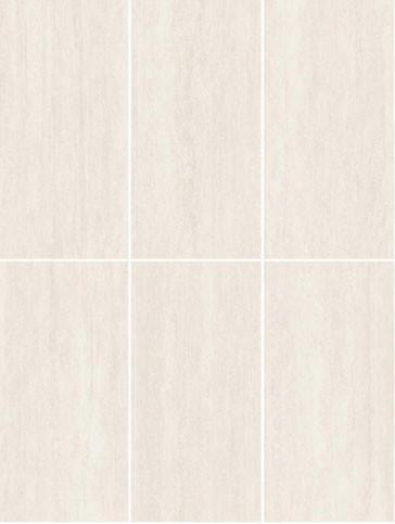 Beige Travertine Porcelain Tile 600x1200mm Matte Antique Finish